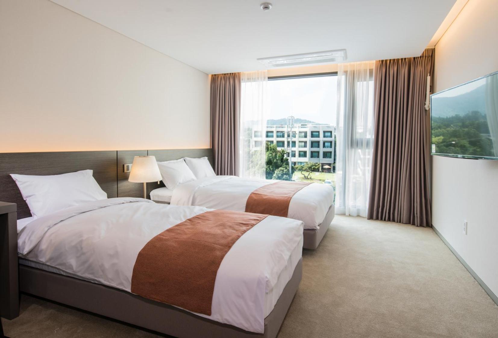 Grand Mer Hotel Seogwipo Ocean Exteriör bild