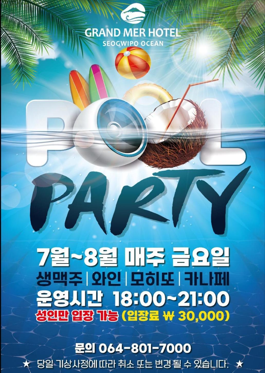 Grand Mer Hotel Seogwipo Ocean Exteriör bild